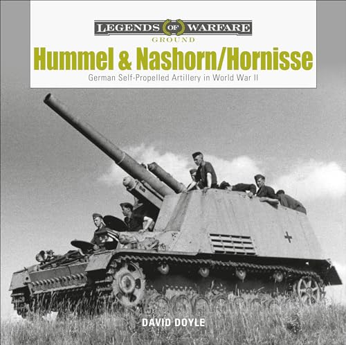 Book cover featuring German Hummel self-propelled artillery from WWII.
