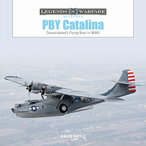 Gray PBY Catalina flying boat with twin engines in flight.