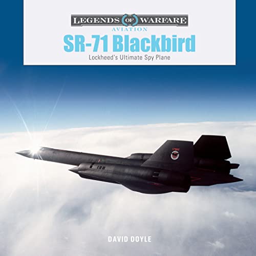 Book cover featuring a black SR-71 Blackbird spy plane in flight.