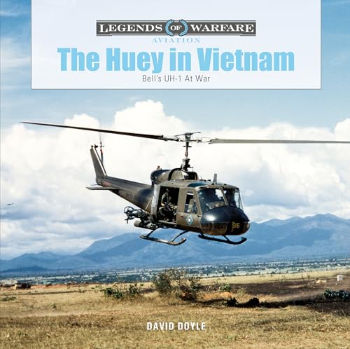 Book cover: a Huey helicopter flying over a Vietnamese landscape.