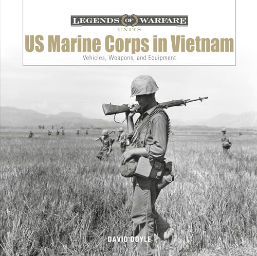 Book cover: US Marine in Vietnam, with soldiers in a field.