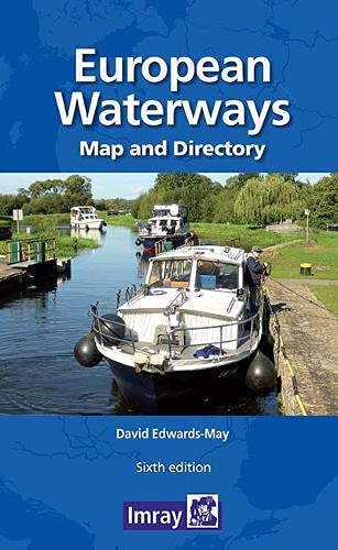 Book cover titled European Waterways showing a motor cruiser on a canal.
