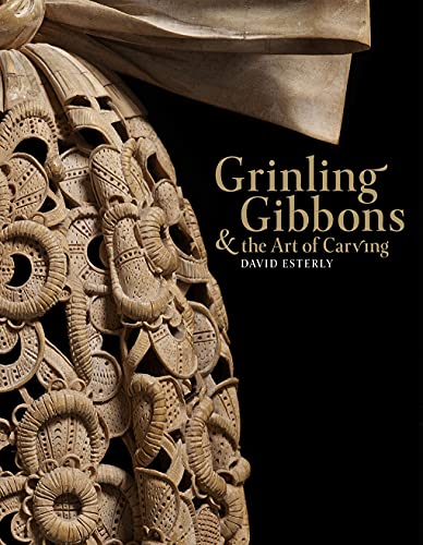 Book cover featuring detailed, ornate carved wood against a black background.