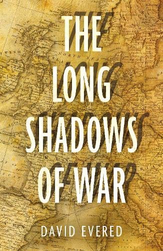 Book cover: "The Long Shadows of War" with map background and author name.