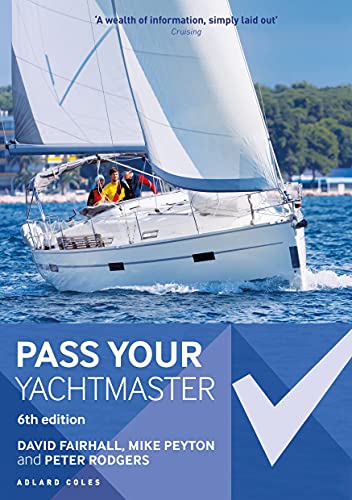 Book cover with a sailing yacht and title “Pass Your Yachtmaster”.
