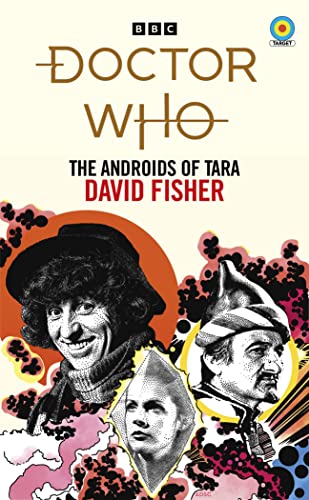 Doctor Who Target novel cover featuring portraits of characters.
