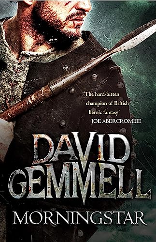 Book cover showing a bearded warrior holding a spear with text overlaying the image.