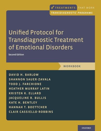 Book cover for Unified Protocol for Transdiagnostic Treatment of Emotional Disorders Workbook, second edition.