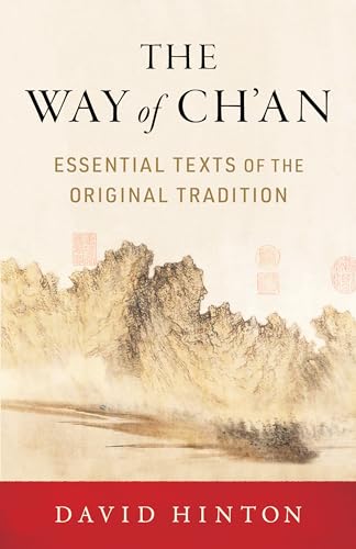 Book cover: “The Way of Ch’an” with a landscape painting and red bottom.