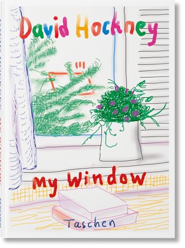 Book cover featuring a colorful, hand-drawn illustration of a window with a potted plant.