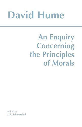 Book cover of An Enquiry Concerning the Principles of Morals by David Hume.