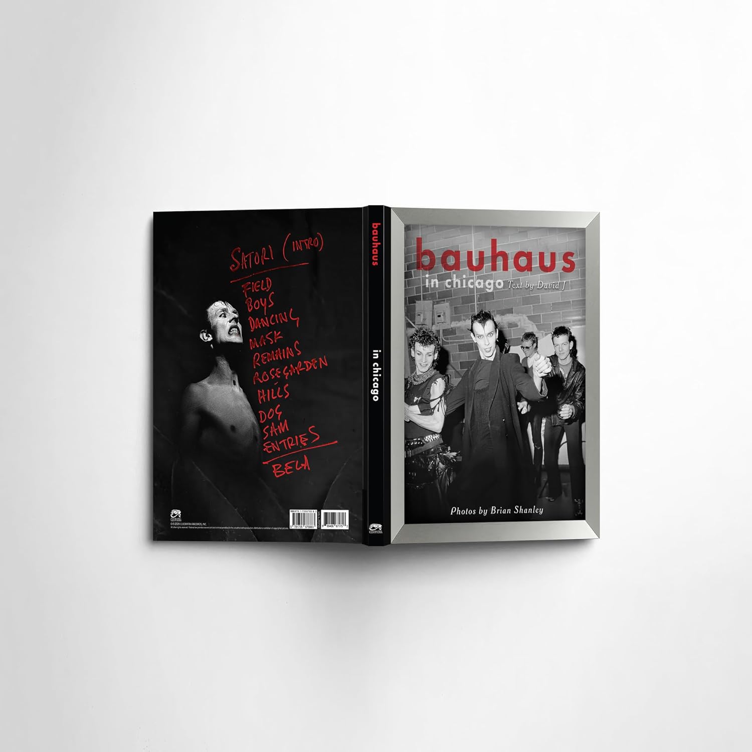 Book cover featuring black and white photos of people and text.