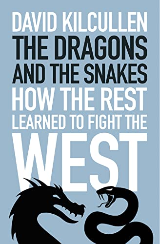 Book cover with title, author, and illustrations of a dragon and snake.