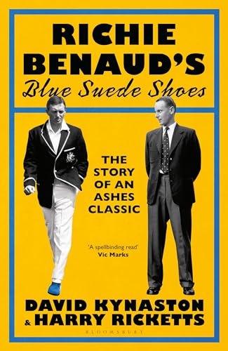 Book cover featuring two men in suits, with yellow background.