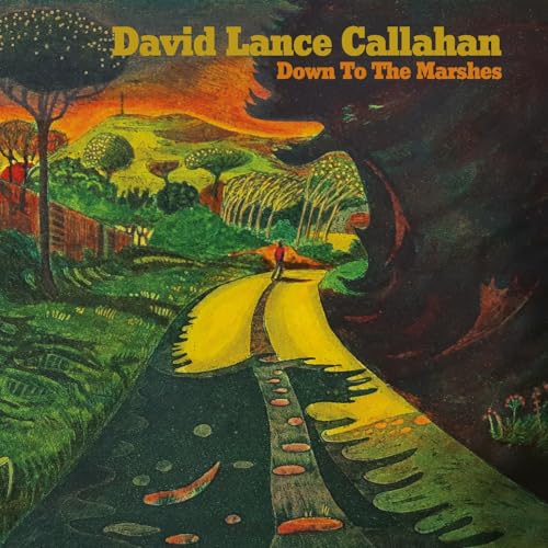 CD cover: illustrated landscape with a winding yellow path and trees.