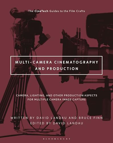 Book cover featuring silhouettes of professional video cameras on tripods.