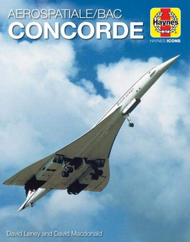 Book cover featuring a British Airways Concorde aircraft in flight against a cloudy sky.