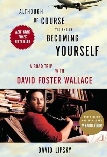 Book cover with author David Lipsky and David Foster Wallace’s portrait.
