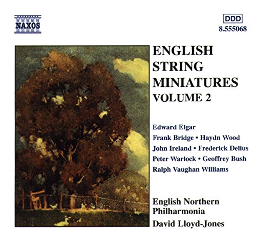 CD cover for "English String Miniatures Vol. 2" by David Lloyd-Jones.