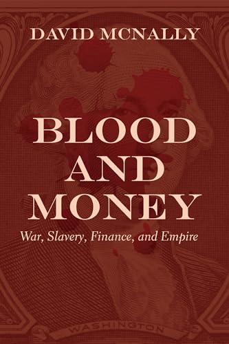 Book cover: "Blood and Money: War" with a blood-splattered portrait.