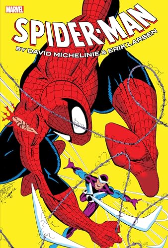 Spider-Man comic book cover featuring a dynamic pose and barbed wire.