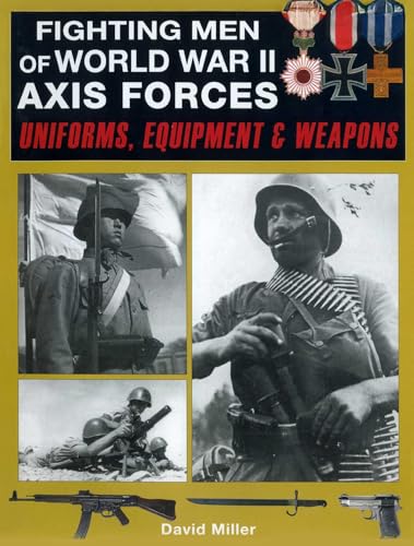 Book cover depicting WWII Axis soldiers, uniforms, weapons, and equipment.