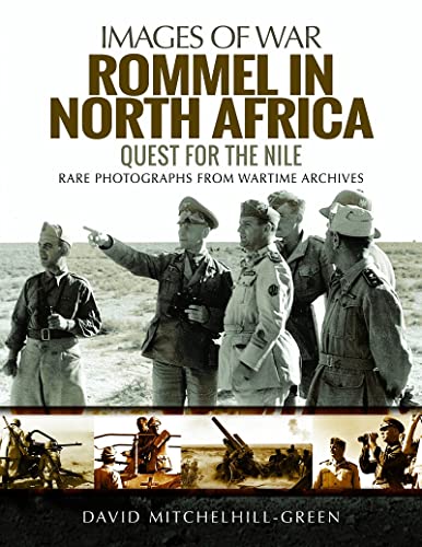 Book cover: "Rommel in North Africa" featuring wartime military officers.