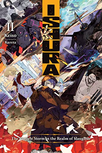 Ishura Light Novel Volume 2 cover with colorful action illustration.