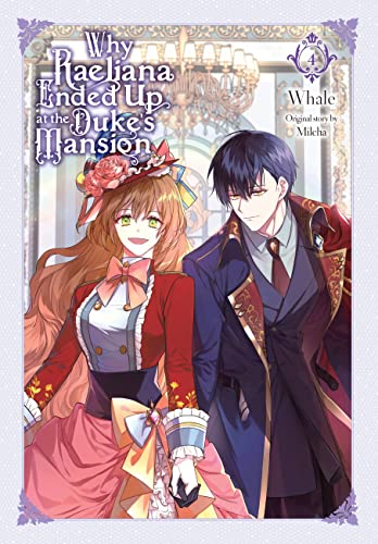 Manga cover featuring a smiling woman in a Victorian dress and a dark-haired man.