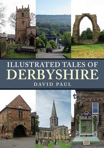 Book cover featuring Derbyshire landscapes and historic architecture.