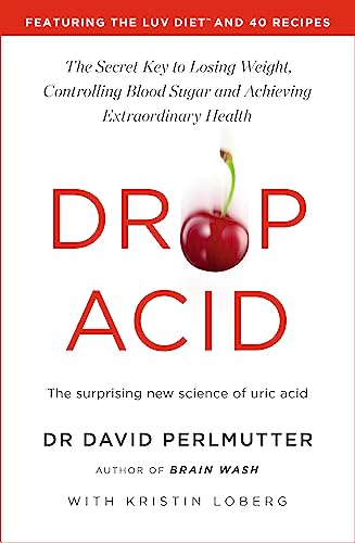 Book cover: "Drop Acid" with a cherry and red text on white.
