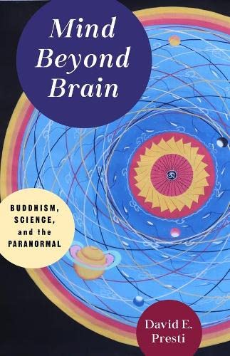 Book cover with swirling blue design, text, and circular motifs.