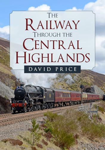 Book cover featuring a steam train traveling through mountainous terrain.