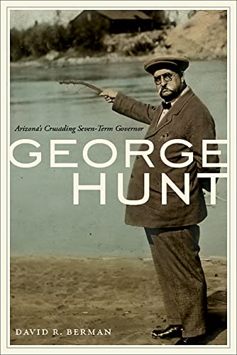 Book cover featuring a vintage portrait of Governor George Hunt with fishing rod.