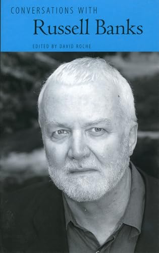 Book cover featuring a black and white portrait of author Russell Banks.