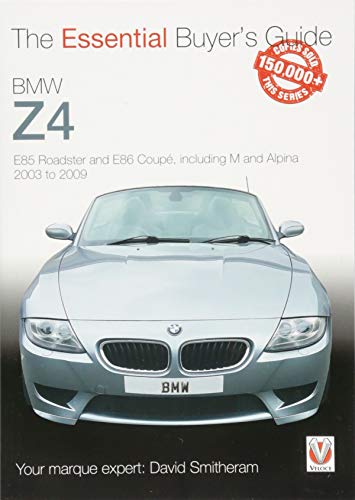 Book cover featuring a silver BMW Z4 roadster, model years 2003-2009.