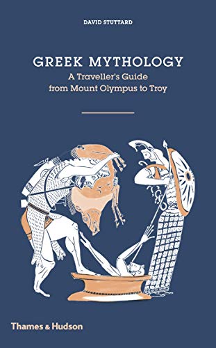 Book cover: “Greek Mythology” with illustration of ancient warriors.