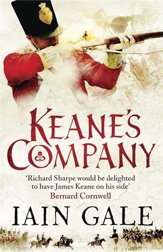 Book cover: soldier in red coat firing a musket, battle scene.