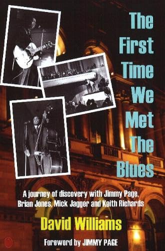 Book cover featuring three black and white photos of musicians over a building background.