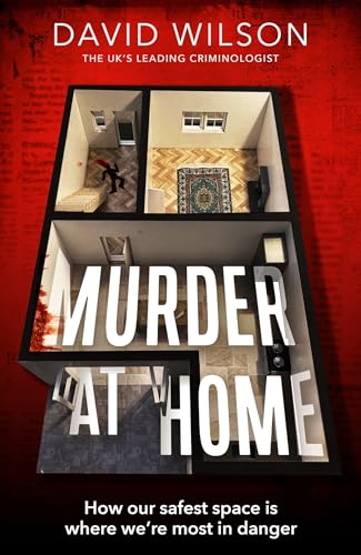 Book cover: "Murder at Home" with a cutaway house illustration.