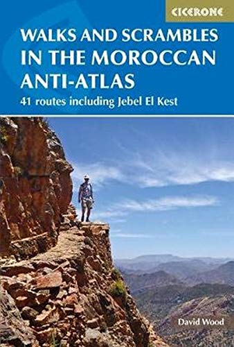 Cicerone guide book cover featuring a hiker on a rocky mountain landscape.