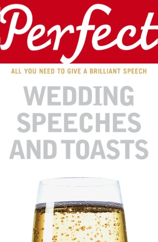 Book cover with red background, white text, and a champagne glass.
