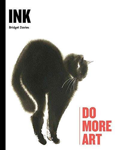 Book cover featuring a black cat stretching upwards, with red text.