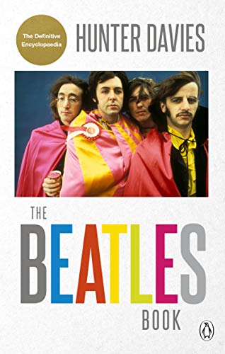 Book cover featuring The Beatles in colorful Sergeant Pepper-era attire.