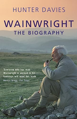 Book cover featuring Alfred Wainwright seated outdoors with a pipe.