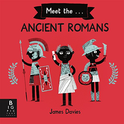 Book cover: illustrated Roman soldiers with shields and helmets.