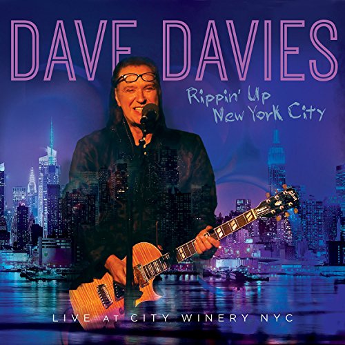 Album cover featuring Dave Davies holding a guitar with a New York City skyline.