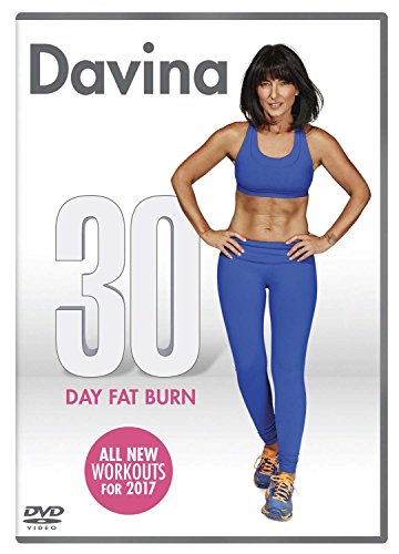 "DVD cover featuring a woman in blue workout attire, standing confidently."