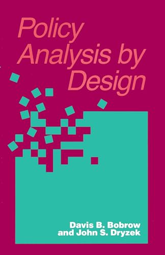 Book cover: "Policy Analysis by Design" with teal and magenta graphics.