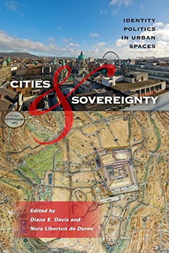 Book cover with cityscapes and a historical map, titled “Cities & Sovereignty.”